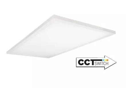 ELCO Lighting 4000 lm 5CCT Surface White Finish LED Surface Panel Light ELSP2448CT5W
