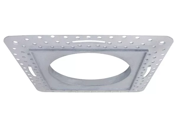 ELCO Lighting EL3FMS 3" Square Koto Flush Mount Spackle Frame