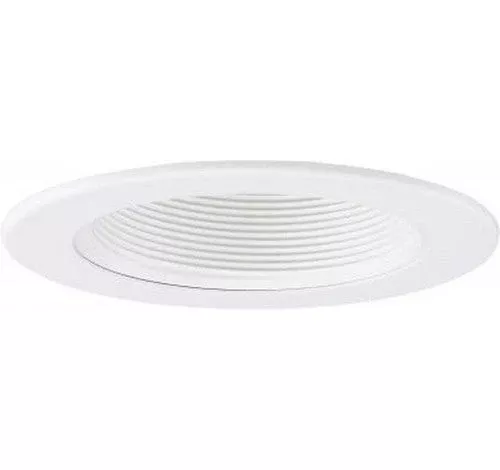 ELCO Lighting EL4493W 4" White Baffle with 3 Optic Lens