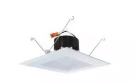 ELCO Lighting EL66130W 6" LED Insert Square Baffle 16W 3K Dim