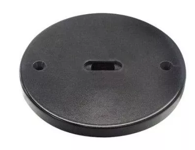 ELCO Lighting Round Mini Track Lighting Canopy EP2009B