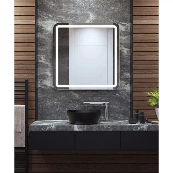 Electric Mirror Aria 36" x 36" with AVA LED Lighted Mirror