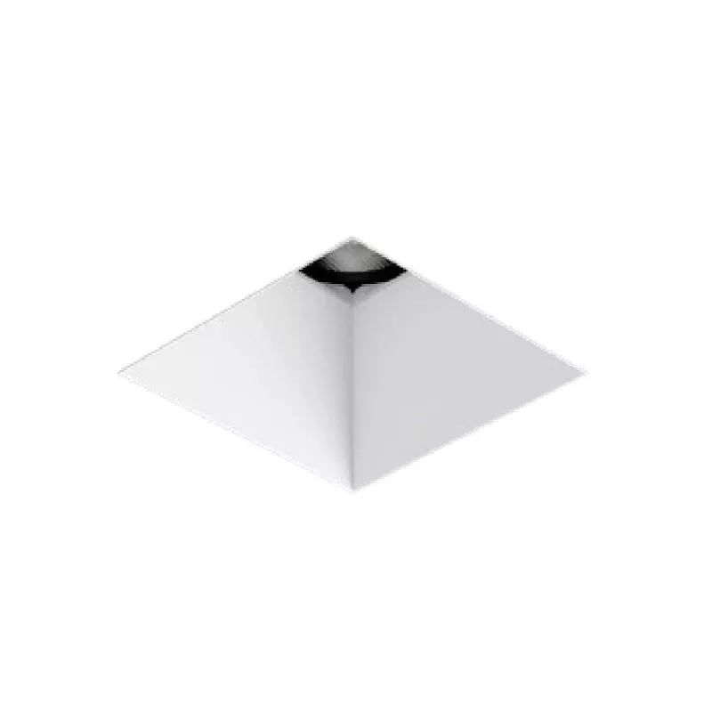 Entra ENCL2S CL 2" Square Downlight Flangeless Trim
