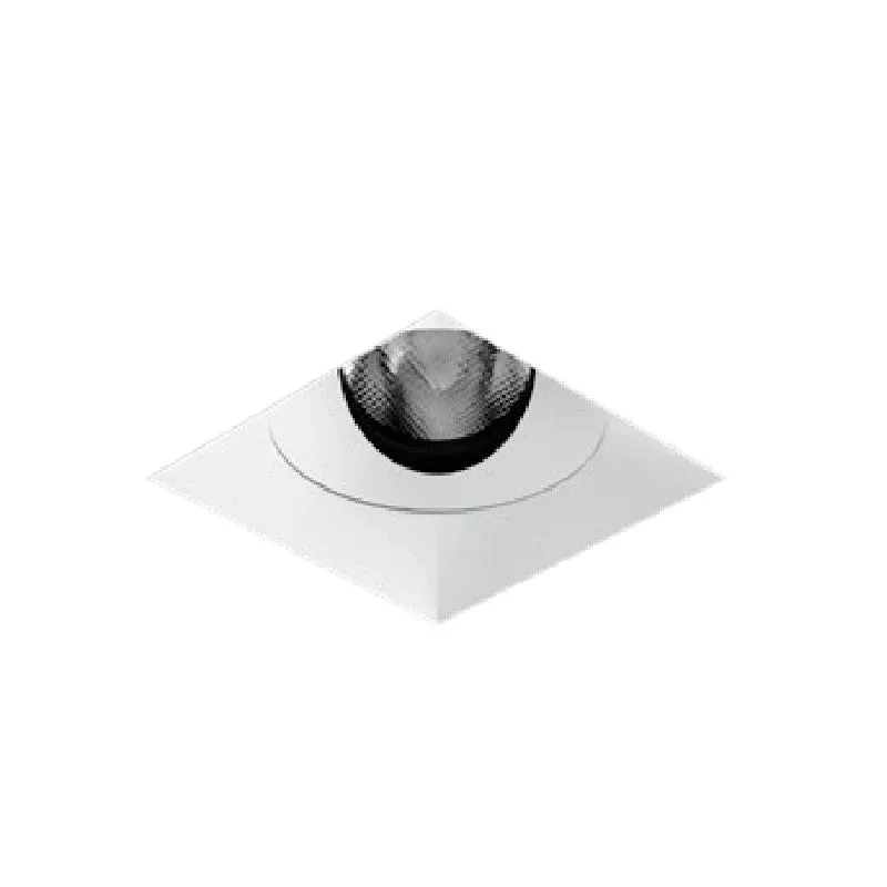 Entra ENCL2SR CL 2" 8W LED Square Flangeless Adjustable Remodel Downlight