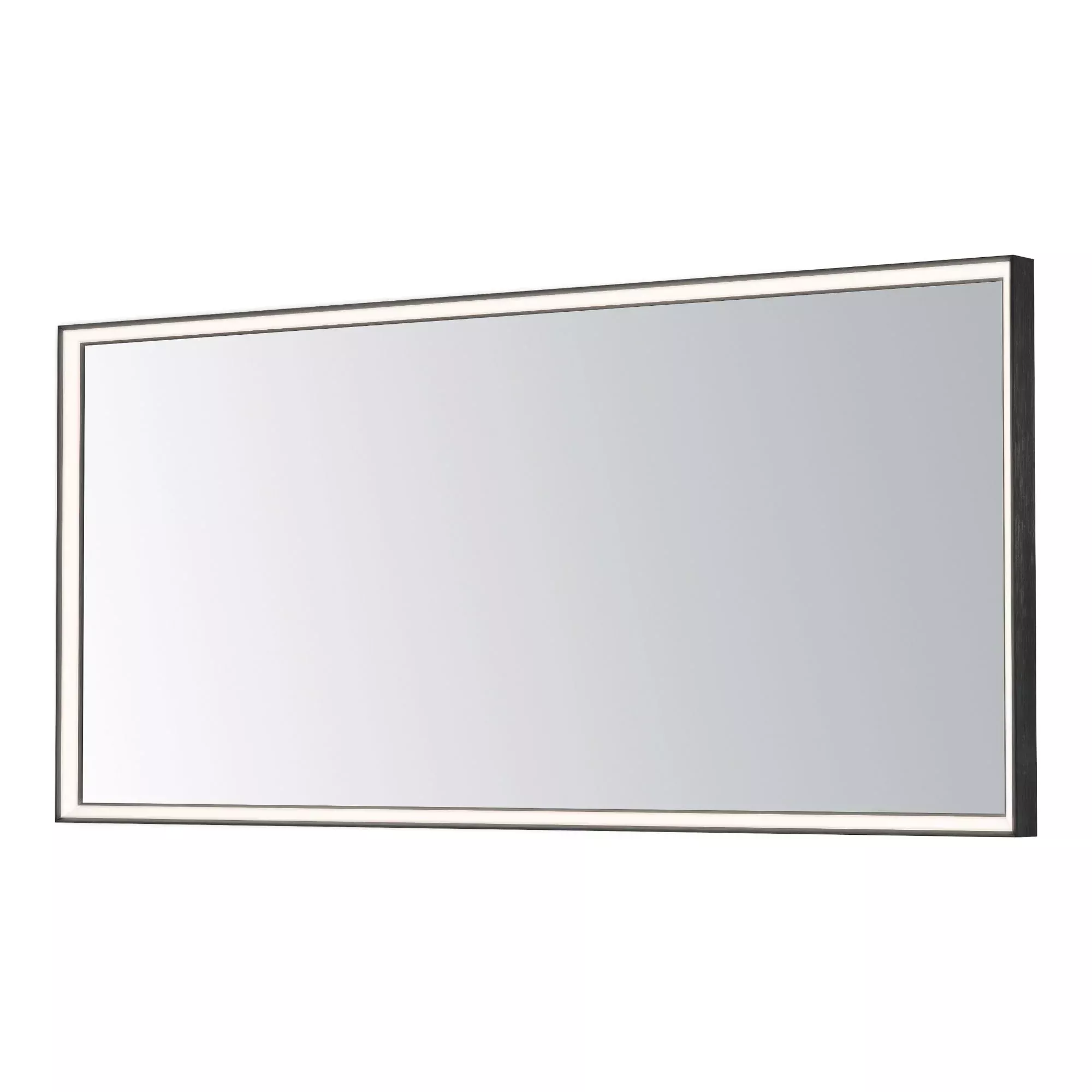 ET2 Bevel 60 in. Mirror, Brushed Black