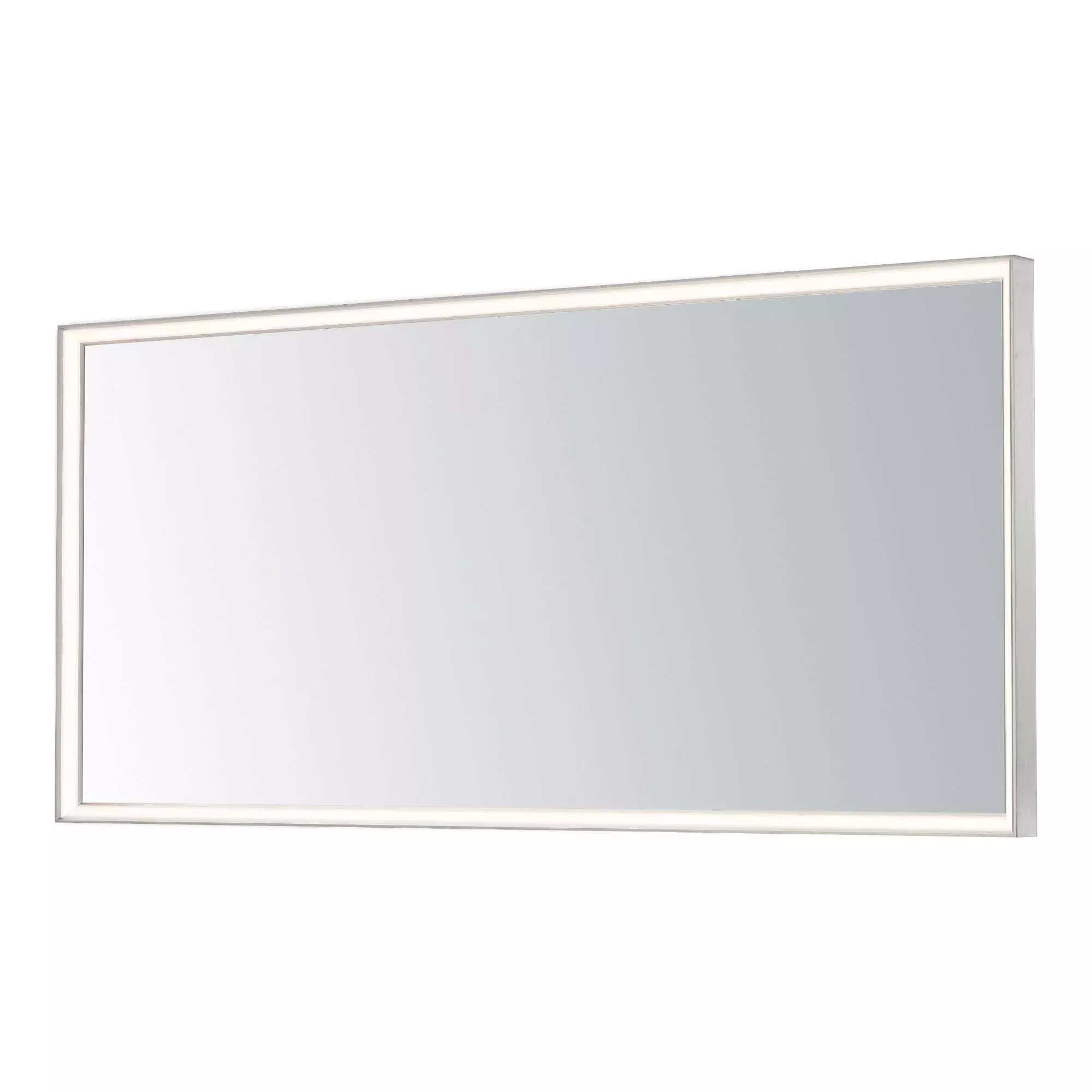 ET2 Bevel 60 in. Mirror, Satin Nickel