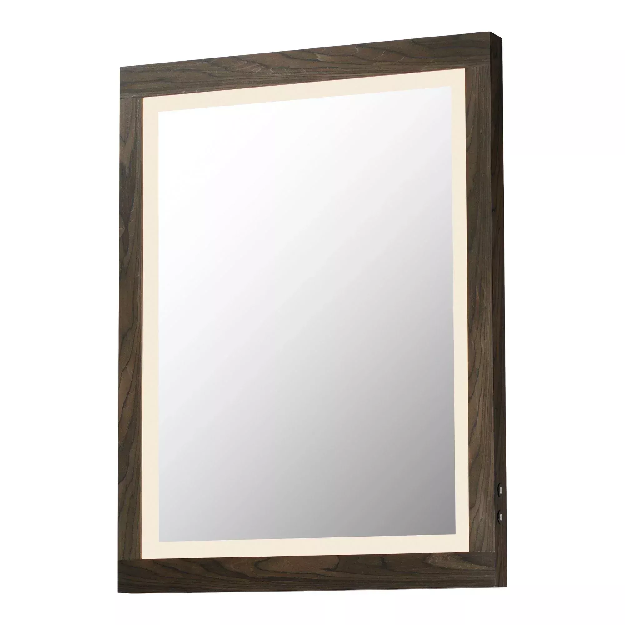 ET2 Sawyer 32 in. LED Mirror, Walnut
