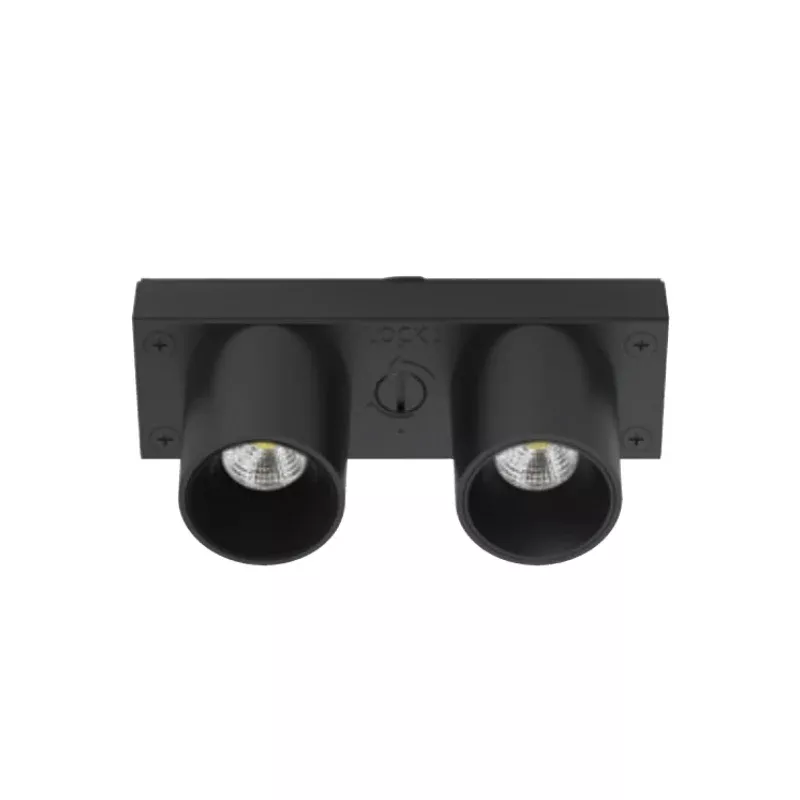 Eurofase 36377 Construct 4" LED 24V Track System Dual Baffle