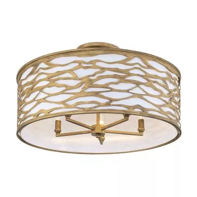 Five Light Convertible Semi-Flush/Pendant