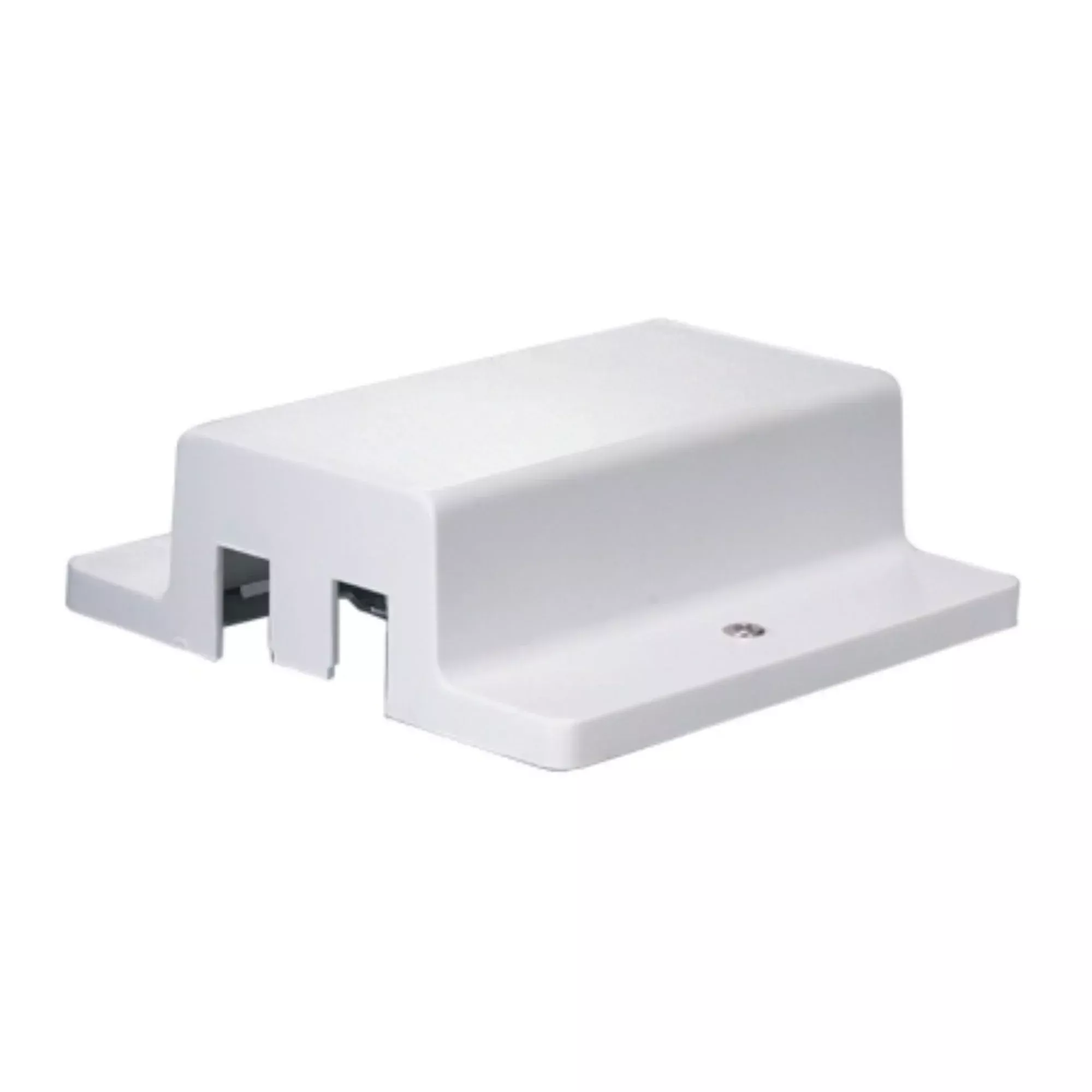 Floating Power Feed Canopy for Track Lighting White Finish