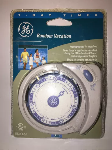 GE GE5111N-71D 7-Day Random Vacation Timer