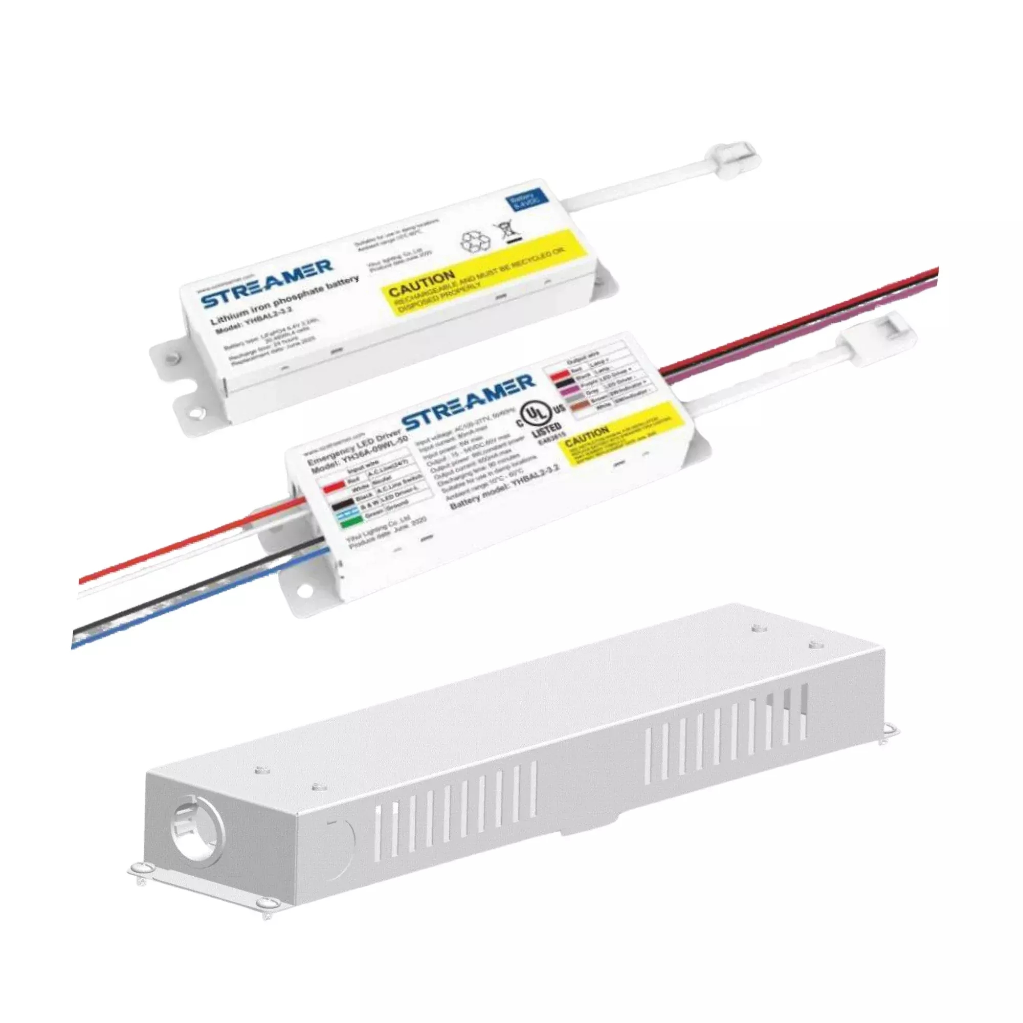 GLT 25W LED Emergency Battery Backup, 300VDC