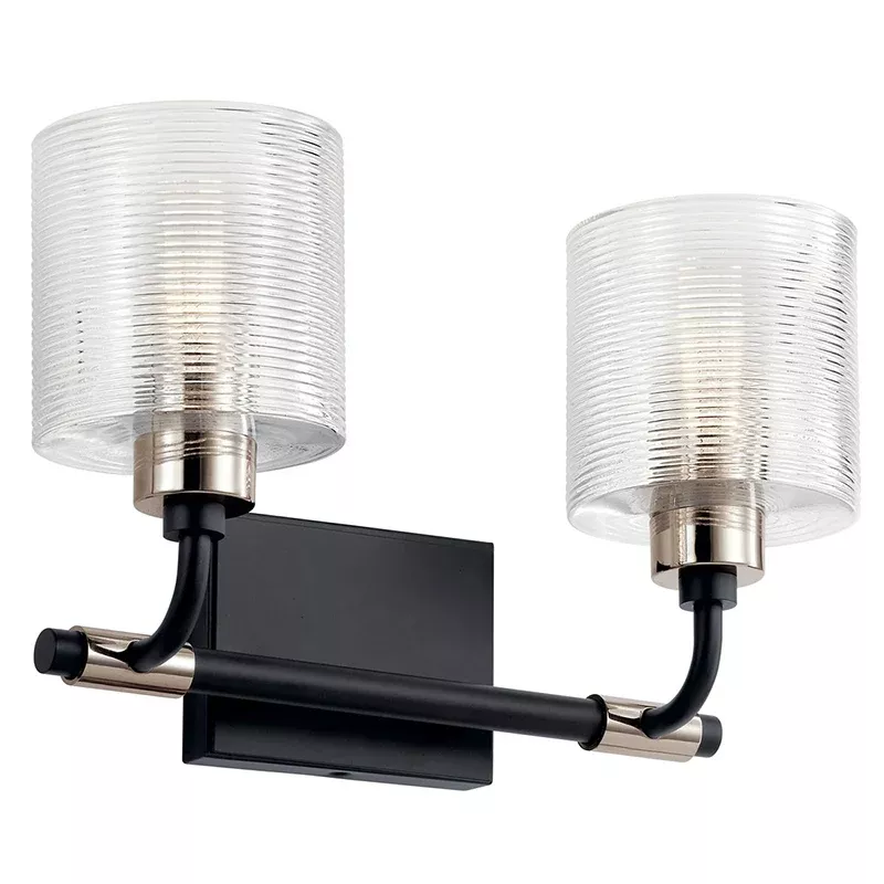 Kichler 55106 Harvan 2-lt 15" Wide Vanity Light
