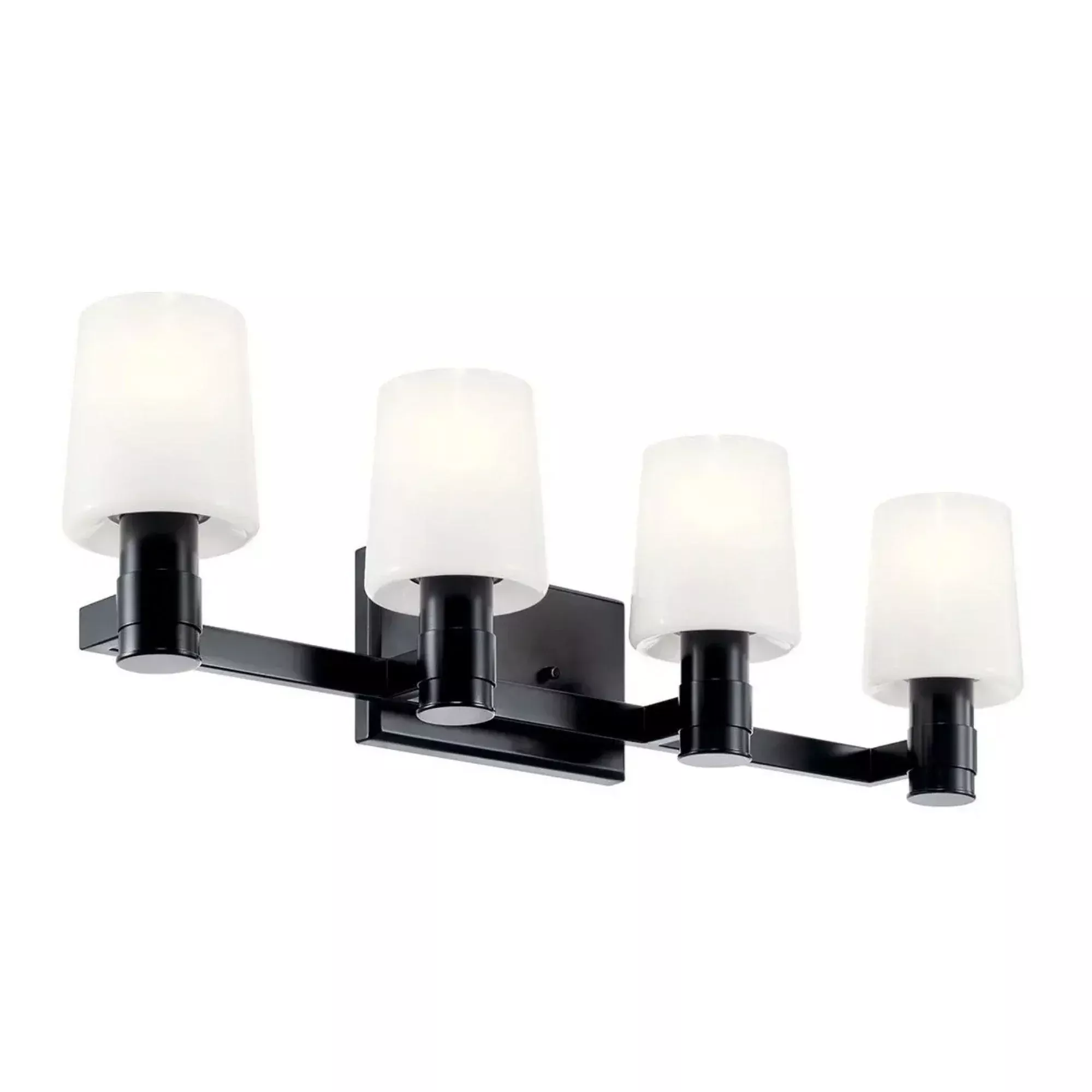 Kichler Adani 30 in. 4-Light Vanity Light Black