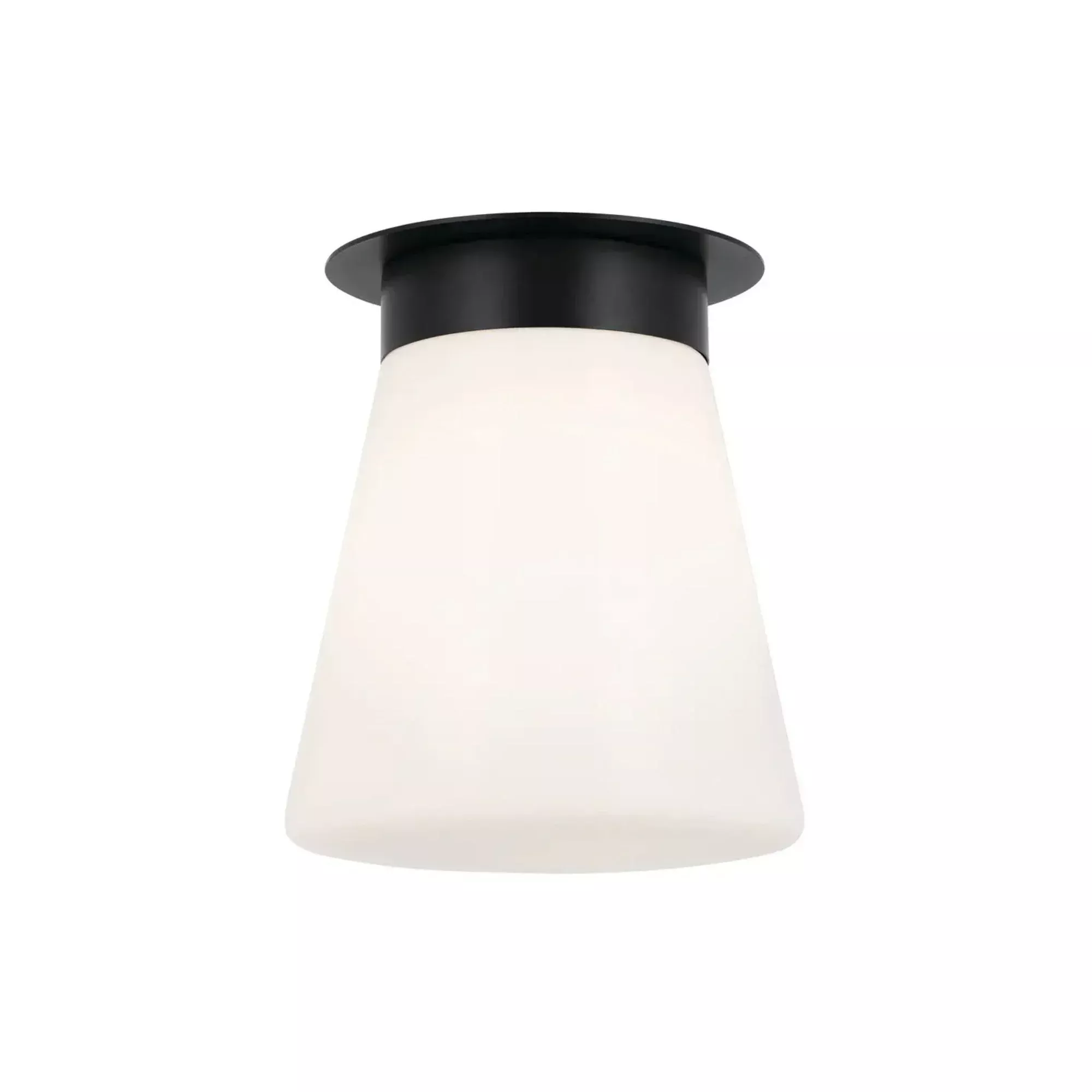 Kichler Albers 9 in. Flush Mount Light Black