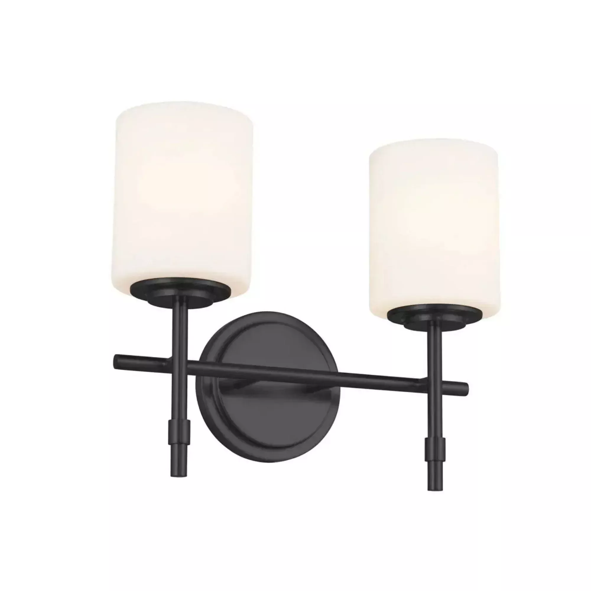 Kichler Ali 14 in. 2-Light Vanity Light Black