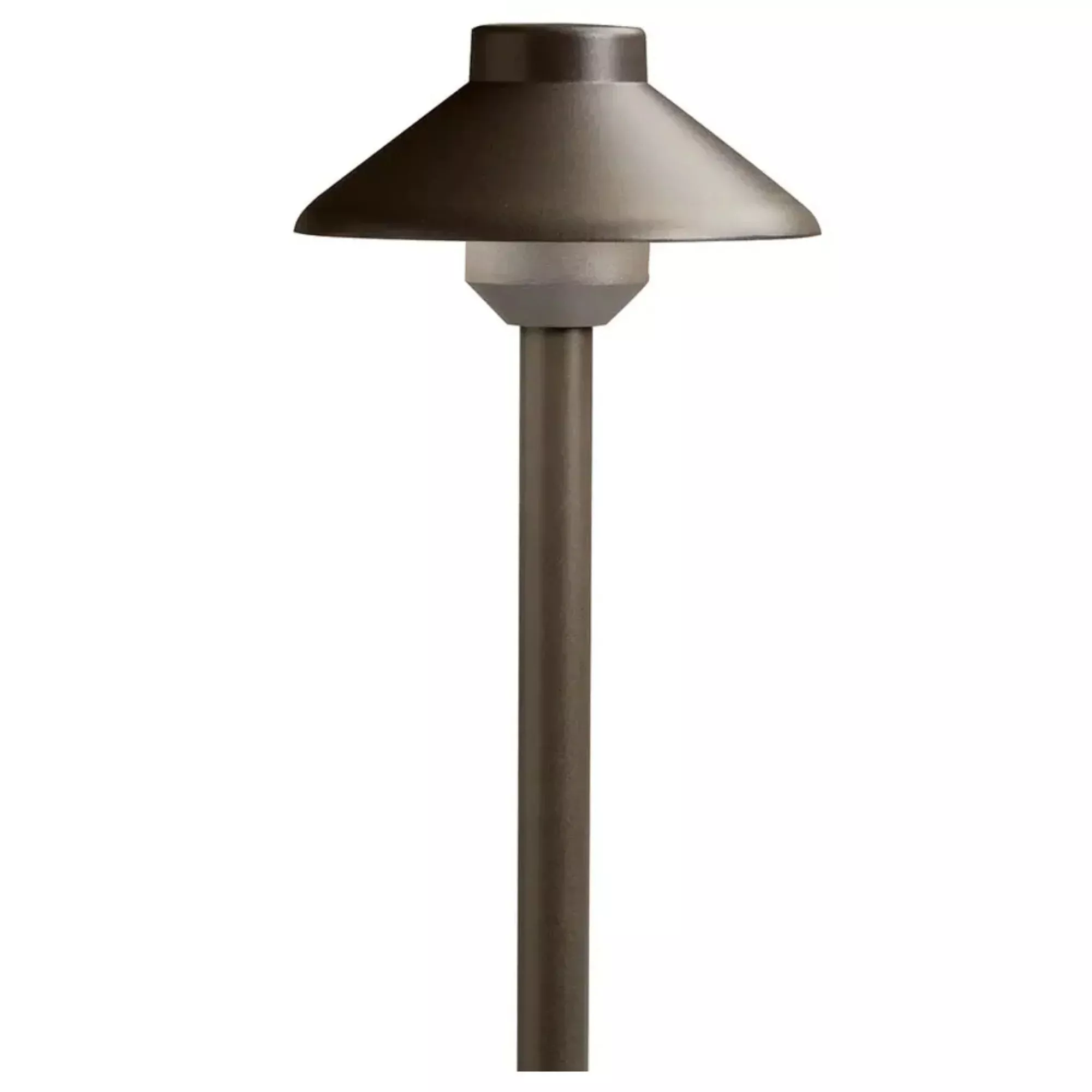 Kichler CBR LED Integrated 15.7″ 3000K Path Light in Textured Architectural Bronze