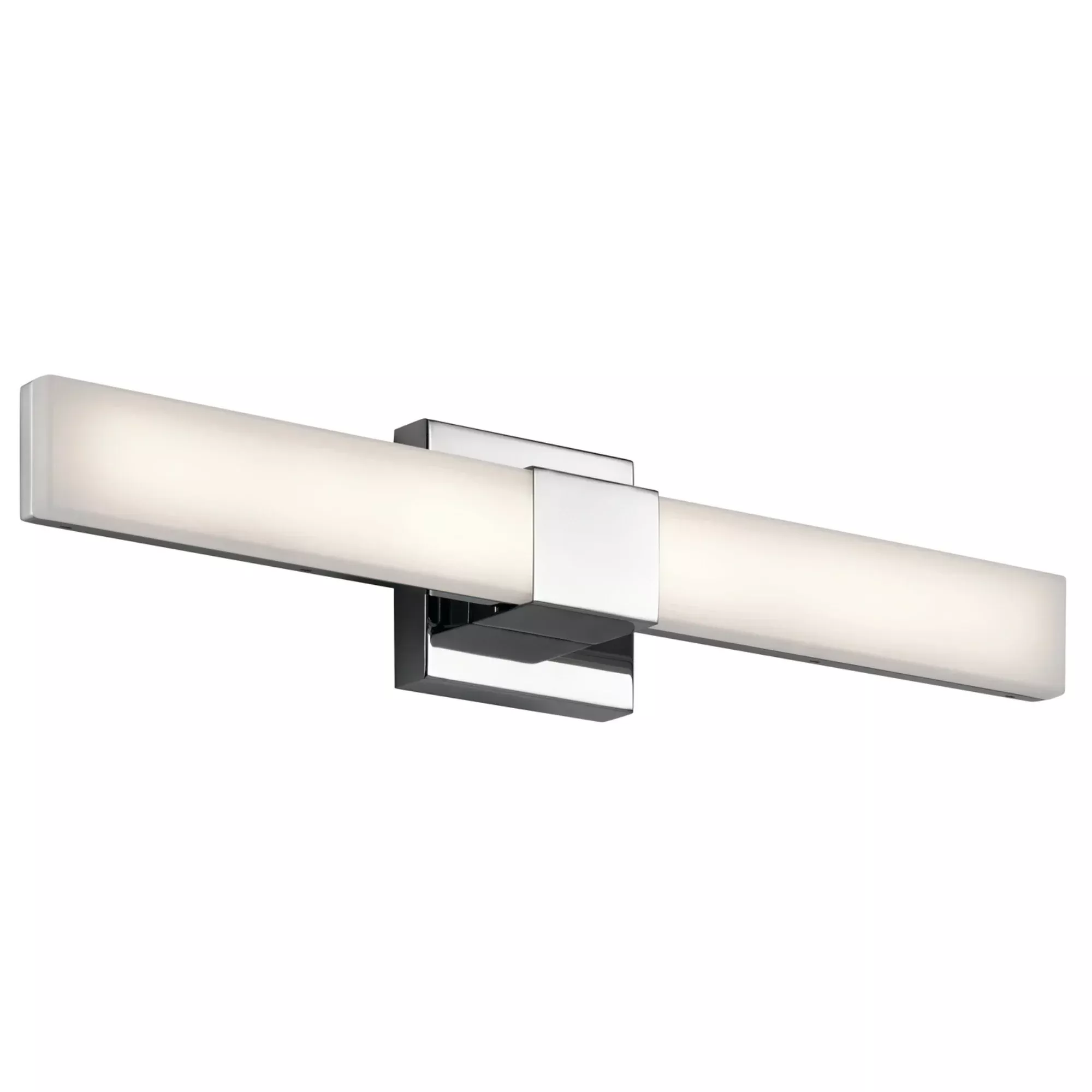 Kichler Neltev 24 in. Vanity Light, Chrome, Integrated LED