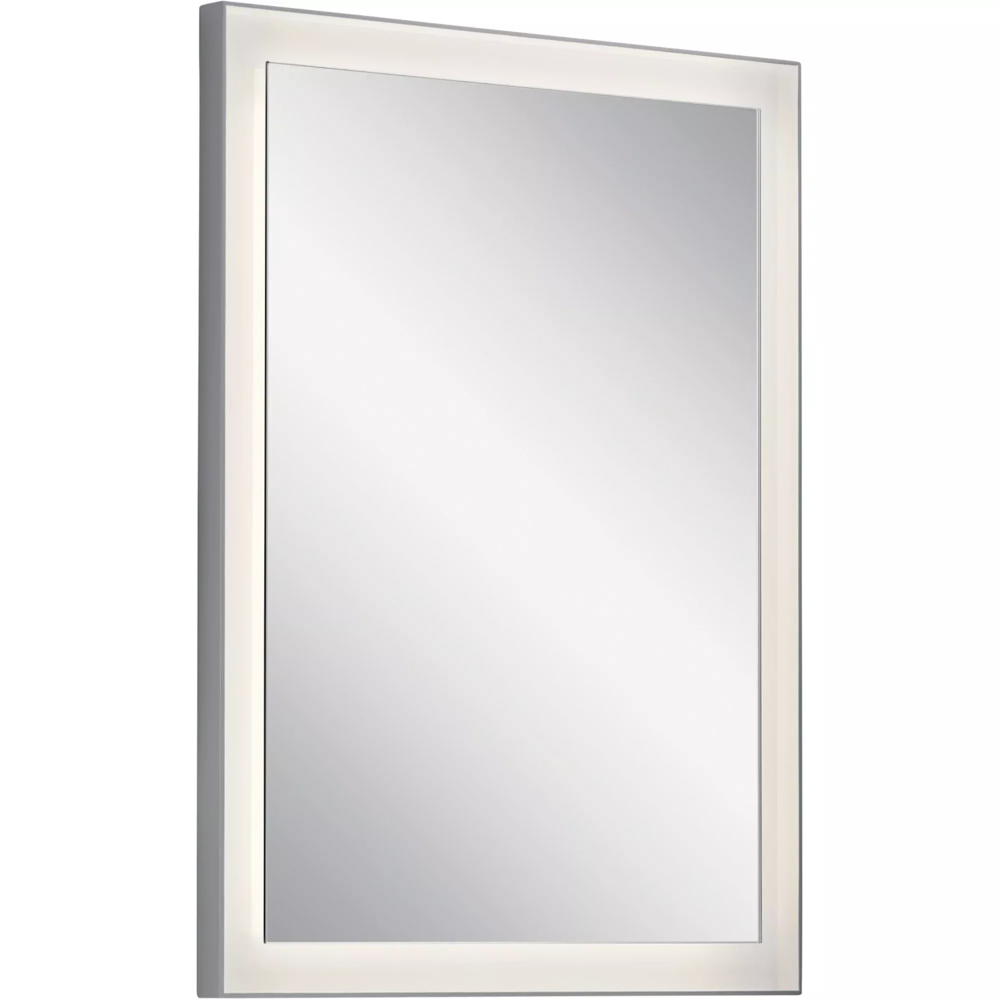 Kichler Ryame 31.5 in. Mirror, Matte Silver, Integrated LED