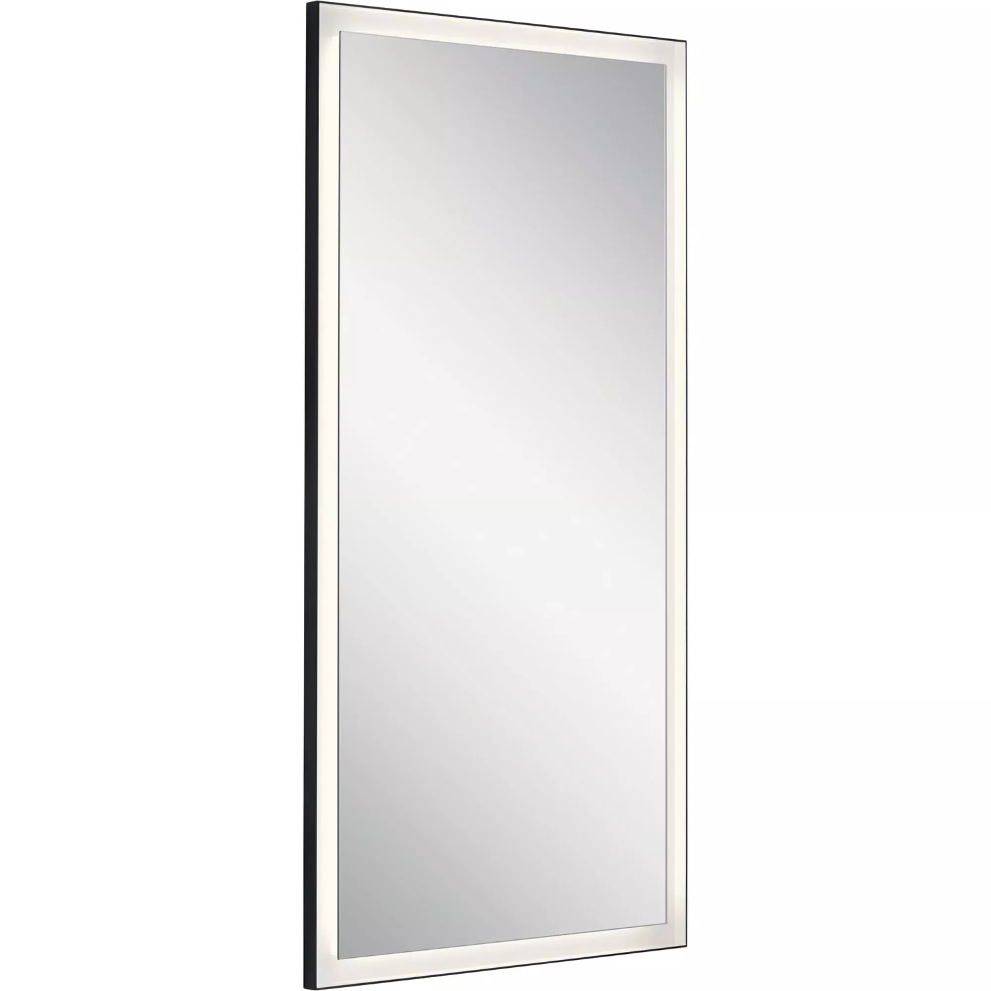 Kichler Ryame 60 in. Mirror, Matte Black, Integrated LED