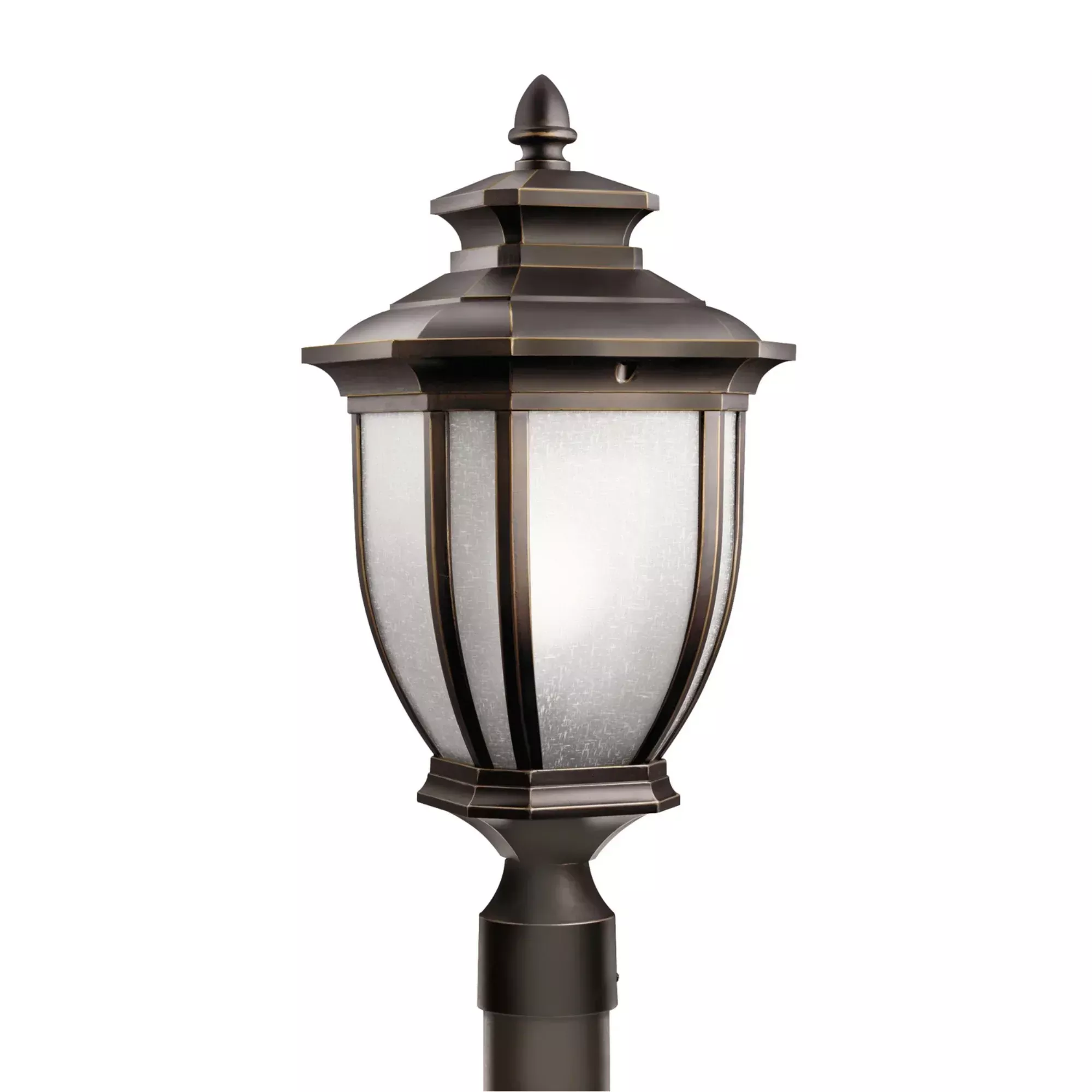 Kichler Salisbury Outdoor Post Light, Rubbed Bronze