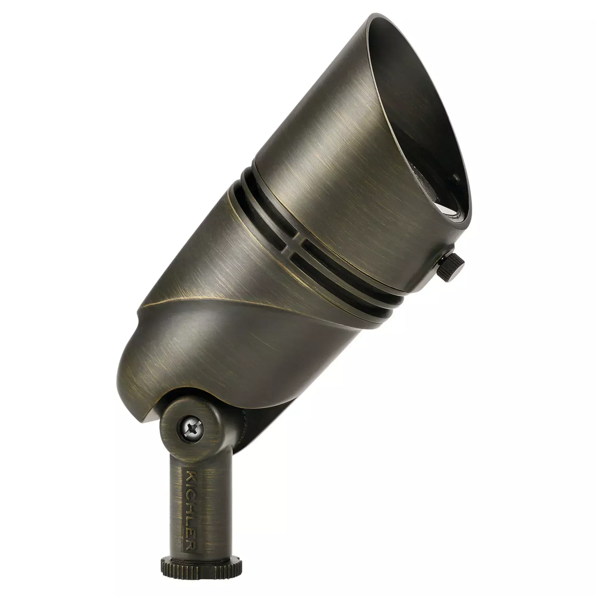 LED 2700K Large Spot Light, 15 Degree, Centennial Brass