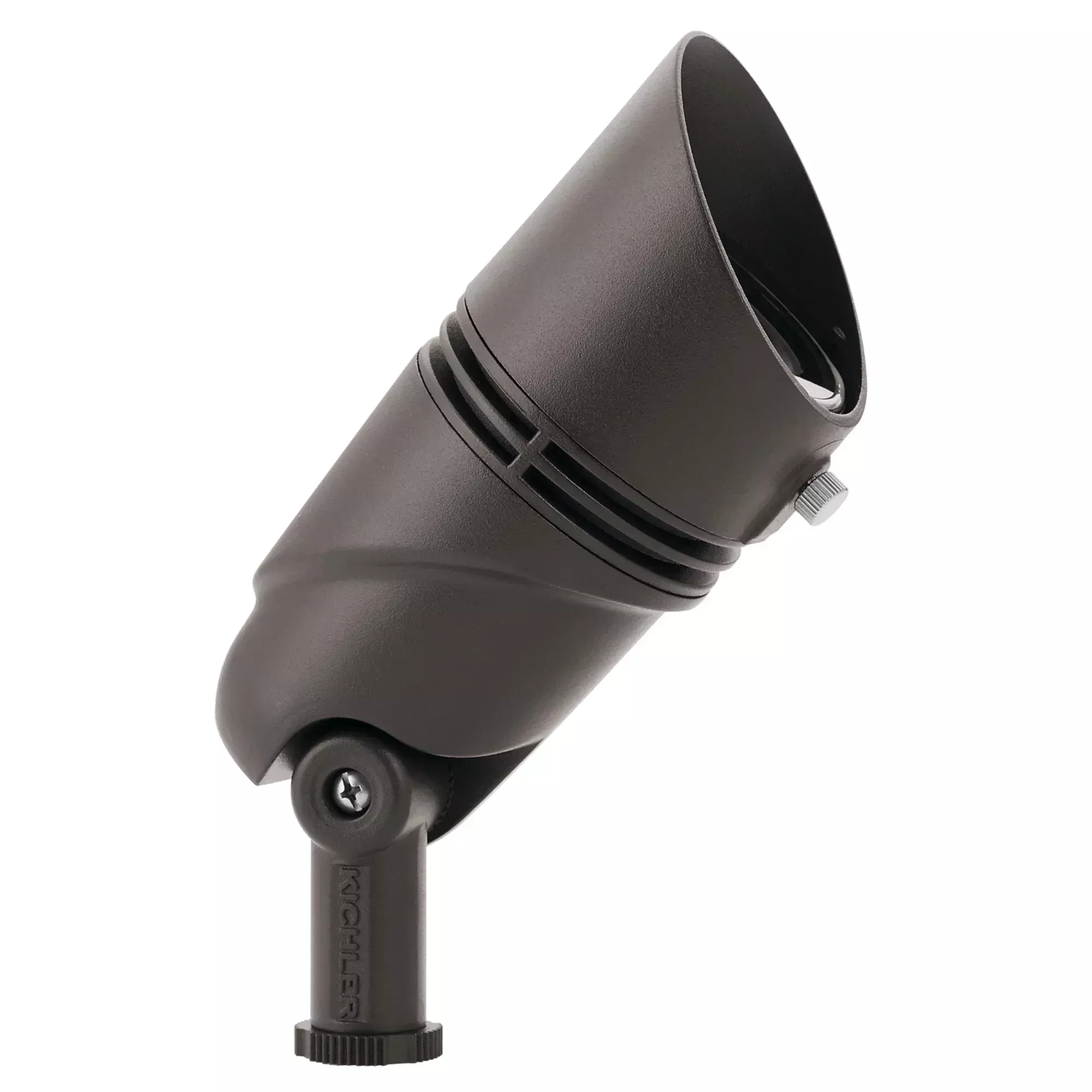LED 2700K Large Spot Light, 15 Degree, Textured Architectural Bronze