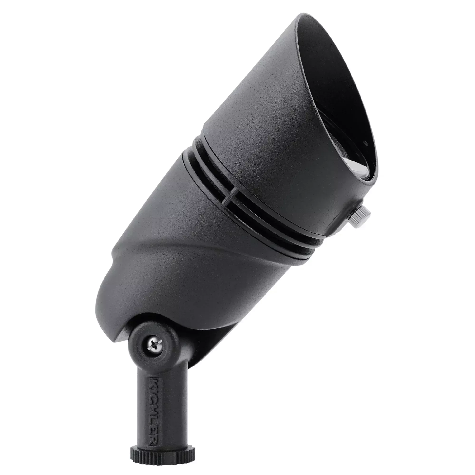 LED 3000K Large Spot Light, 15 Degree, Textured Black