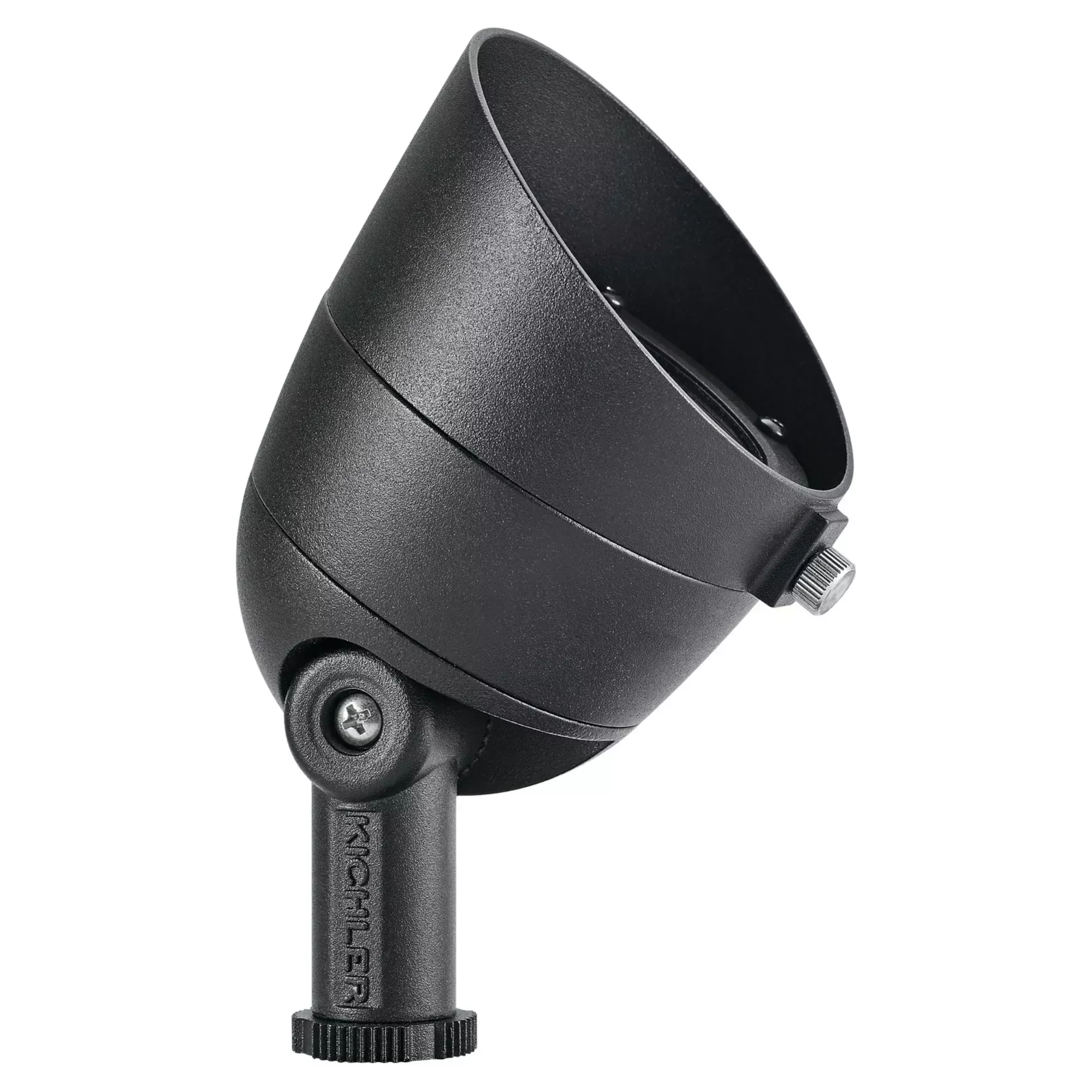 LED Integrated 3000K Spot Light, 10 Degree, Textured Black