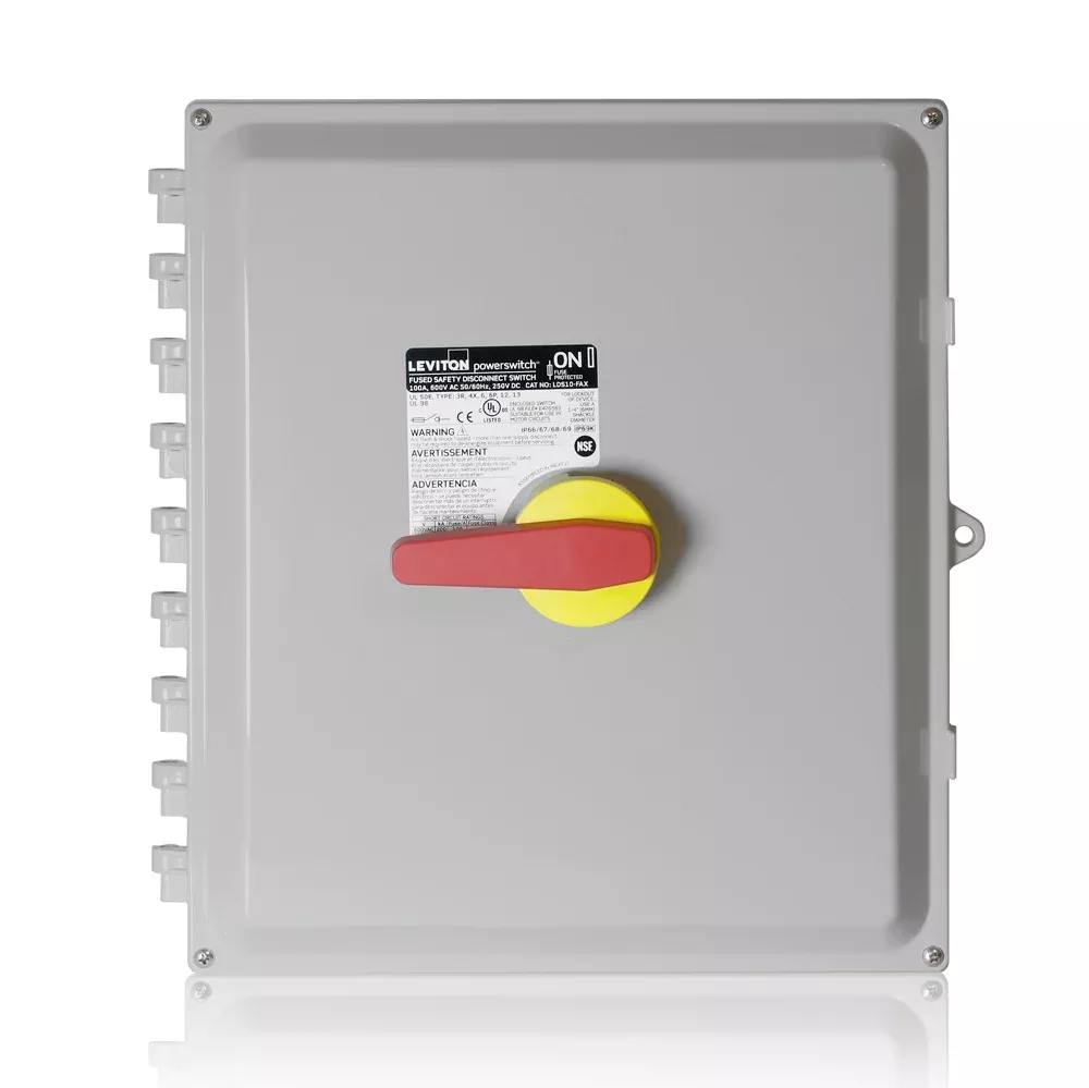 Leviton 100 Amp Fused PowerSwitch (LDS10-FAX)