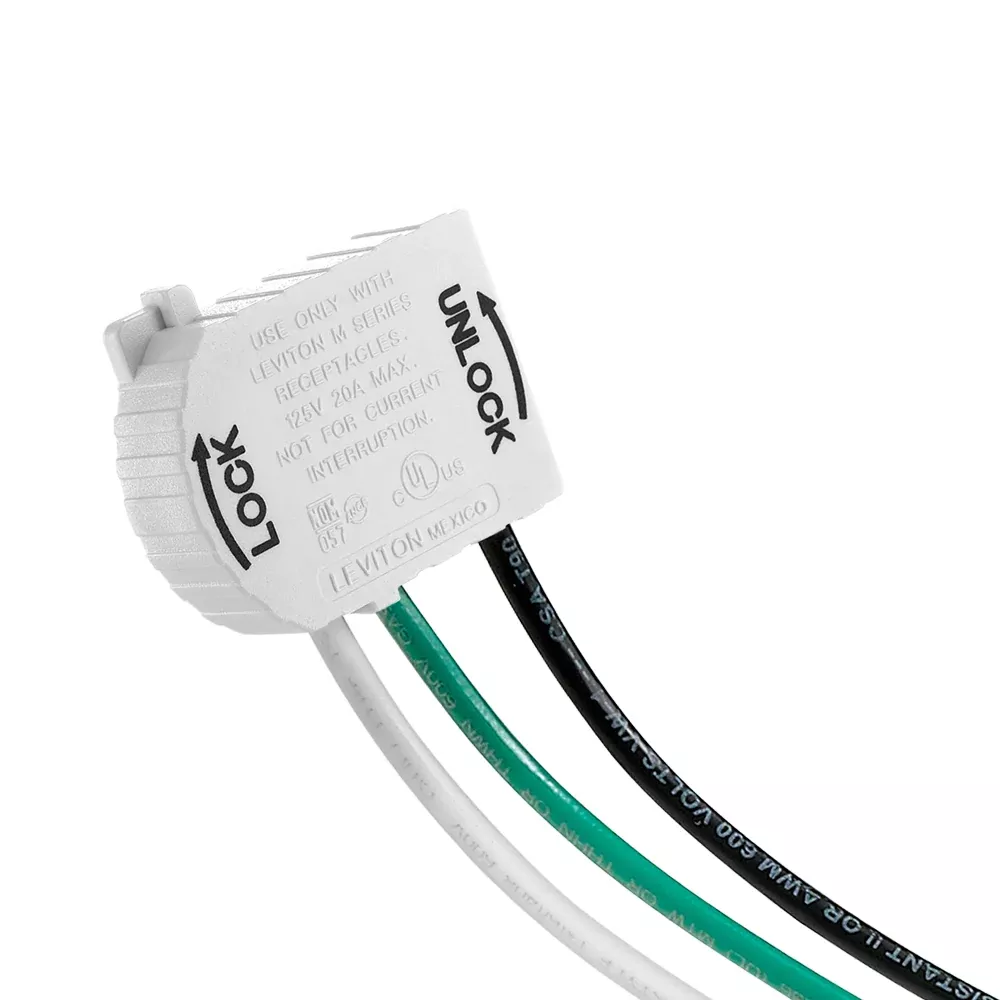 Leviton 20 Amp 125V 2P 3W (MSTWL-A)