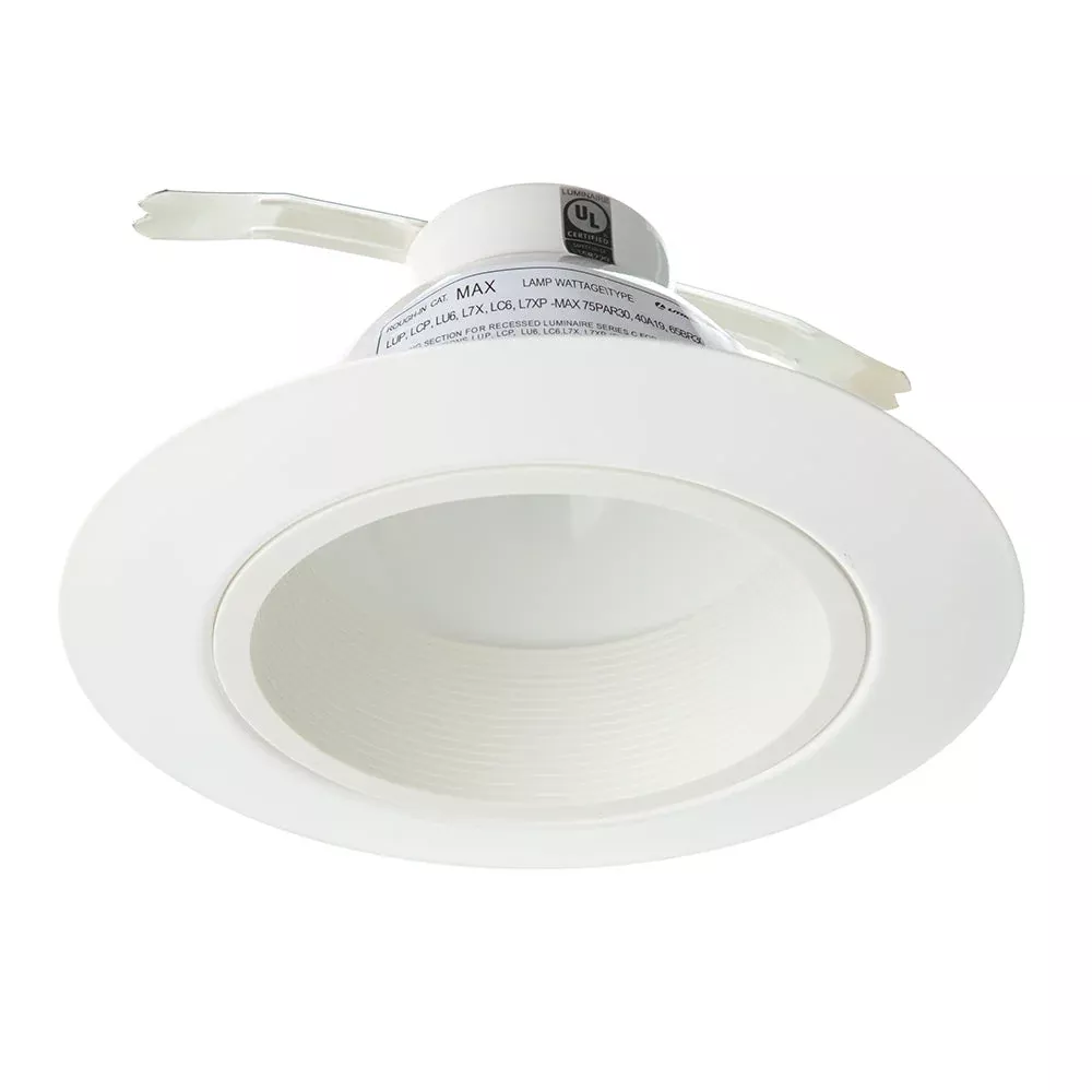 Lithonia White Baffle Narrow Flange (CB1W R6)