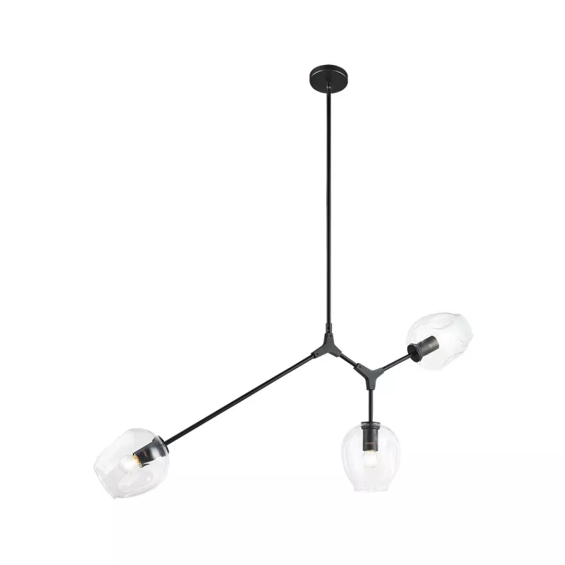 Matteo C49703 Cherry 3-lt 40" Chandelier