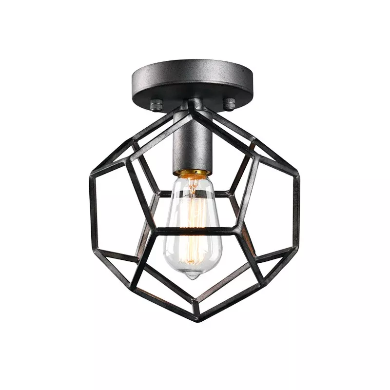 Matteo X54601 Geometry Series 1-lt 8" Semi Flush