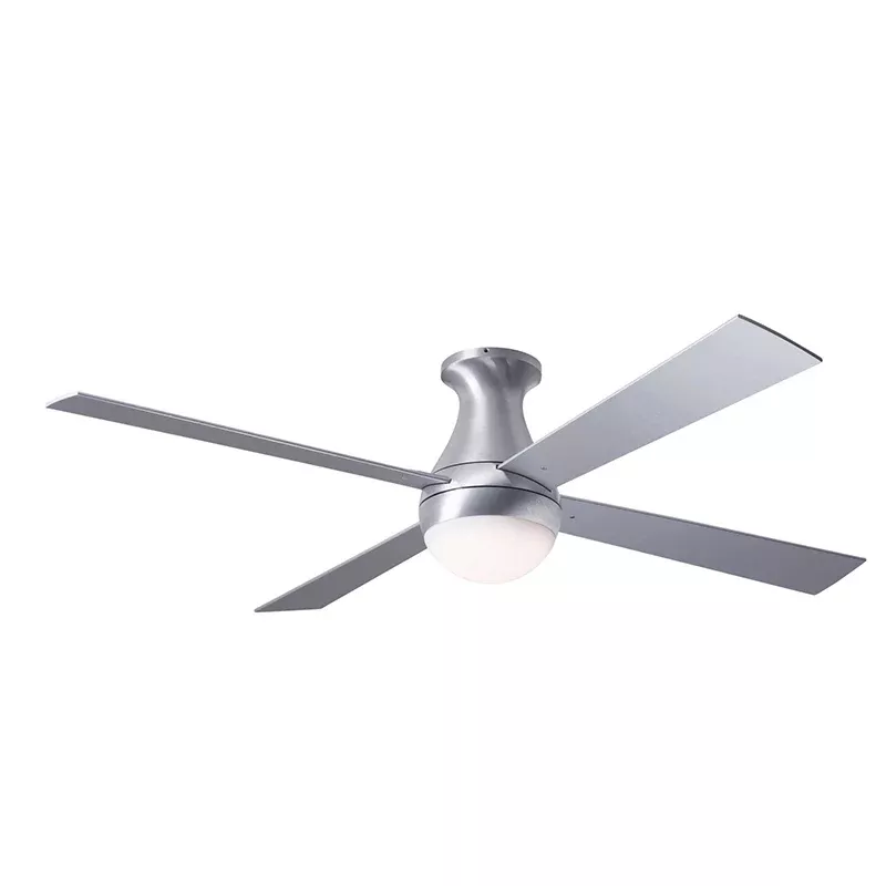 Modern Fan Ball Flush 42" Ceiling Fan with LED Light
