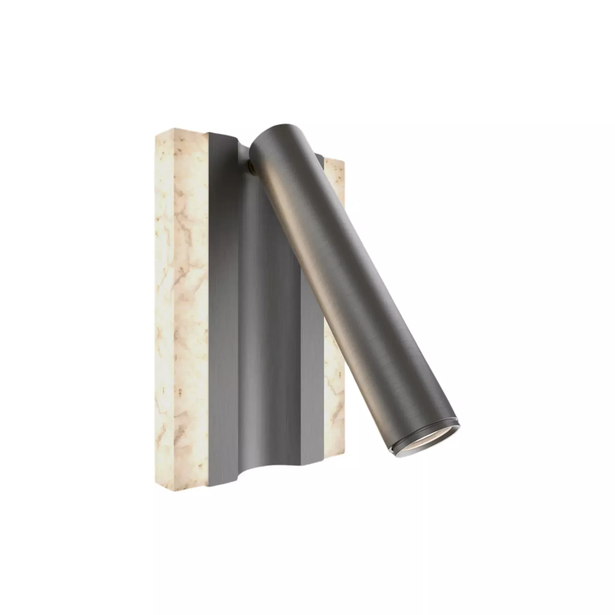 Modern Forms Ivery 9 in. Swing Arm Lamp, Antique Nickel with Alabaster Diffuser