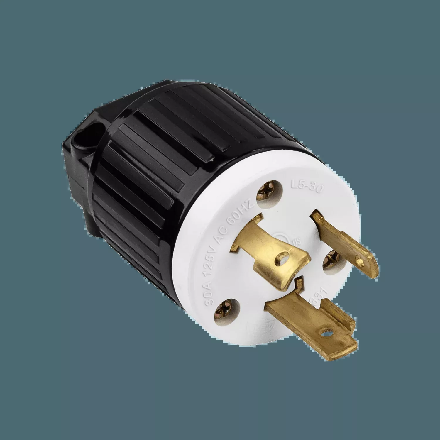 NEMA L5-30P 30A 125VA Industrial Grade Locking Plug