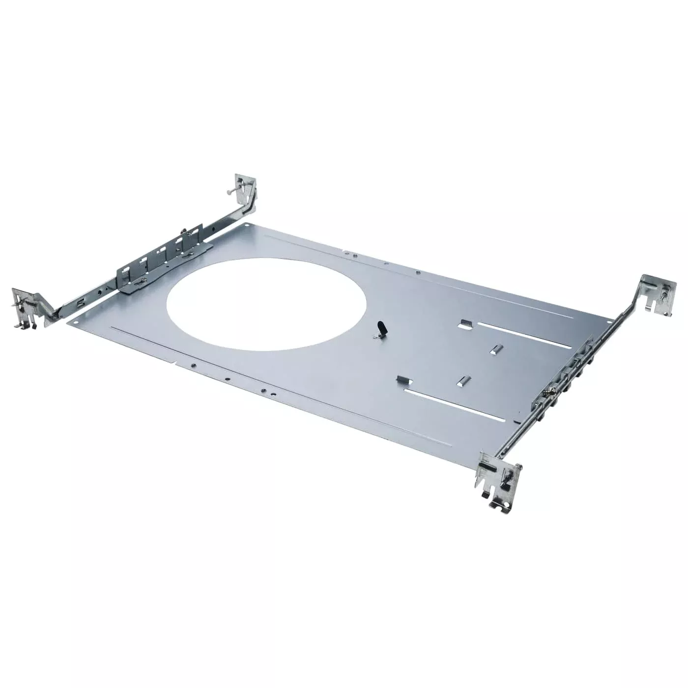 New Construction 8 Inch Recessed Downlight Mounting Plate with Hanger Bars