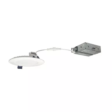 NFLAT-R4TWMPW 4" Flat Non-metallic Can-less LED Downlight Selectable CCT 700LM