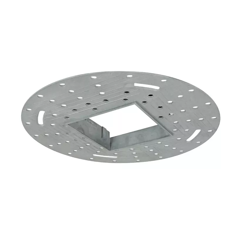 Nora NIO-TLMR-4SA Iolite 4" Square Trimless Mud Ring