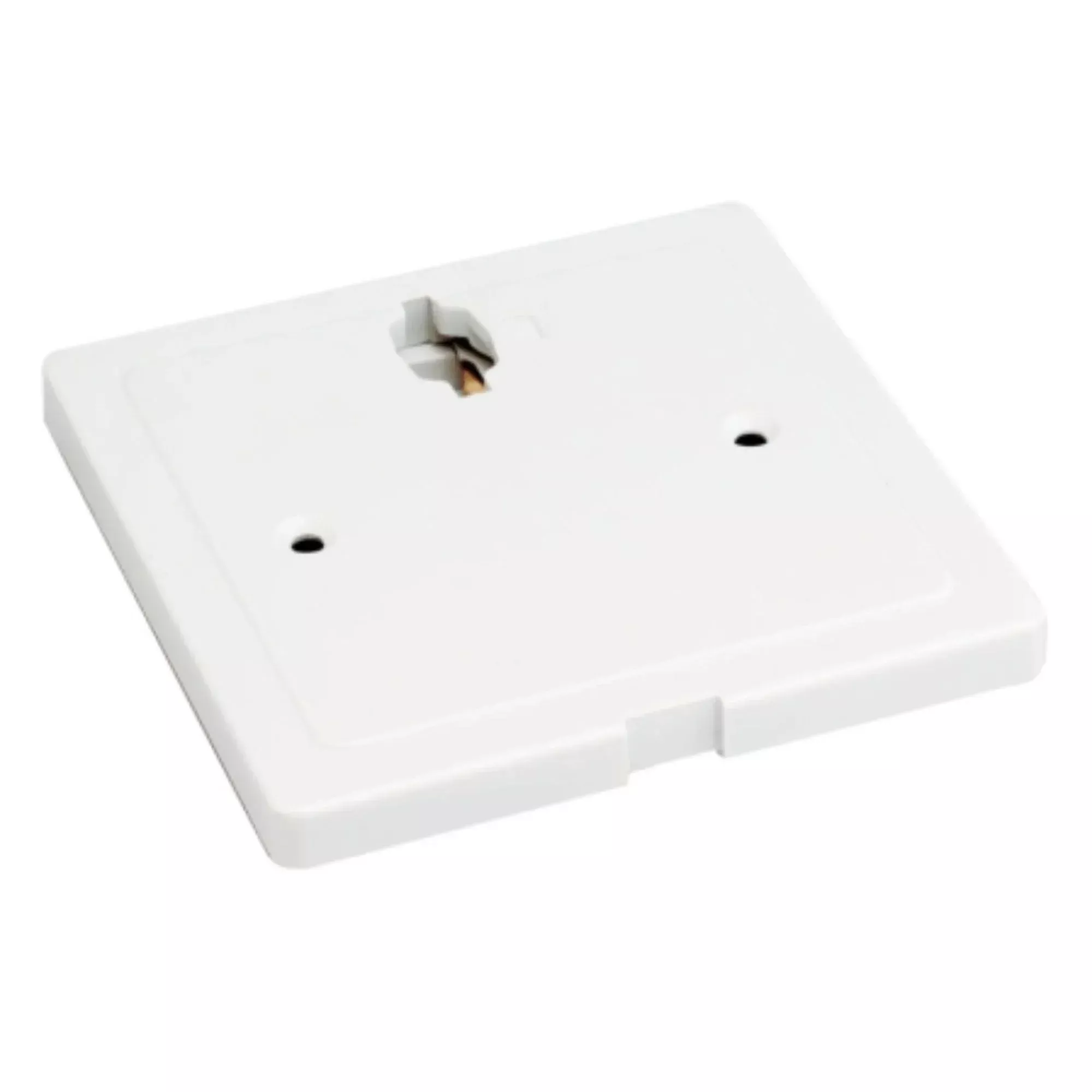 Offset Monopoint Adapter for Low Voltage Track Heads White Finish