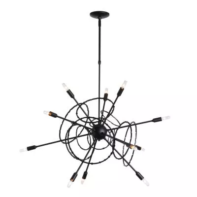 Olympus 12-Light Starburst Pendant
