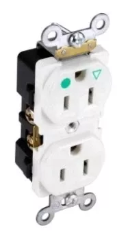 Orbit 15A Ig Industrial Duplex Rec. White IGR15W