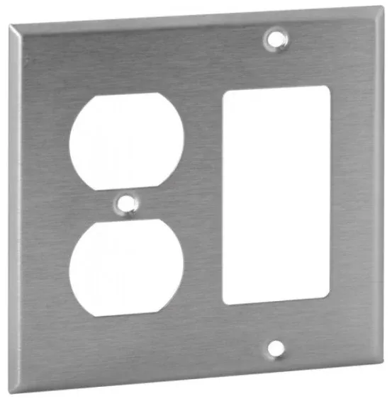 Orbit 2G Stainless Cover Duplex GFCI OS826