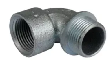 Orbit Malleable Iron 90DEG Short Elbow, Threaded, 1 in MSE90100