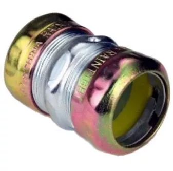 Orbit Steel EMT Compression Coupling 1 in Rt OF7613W