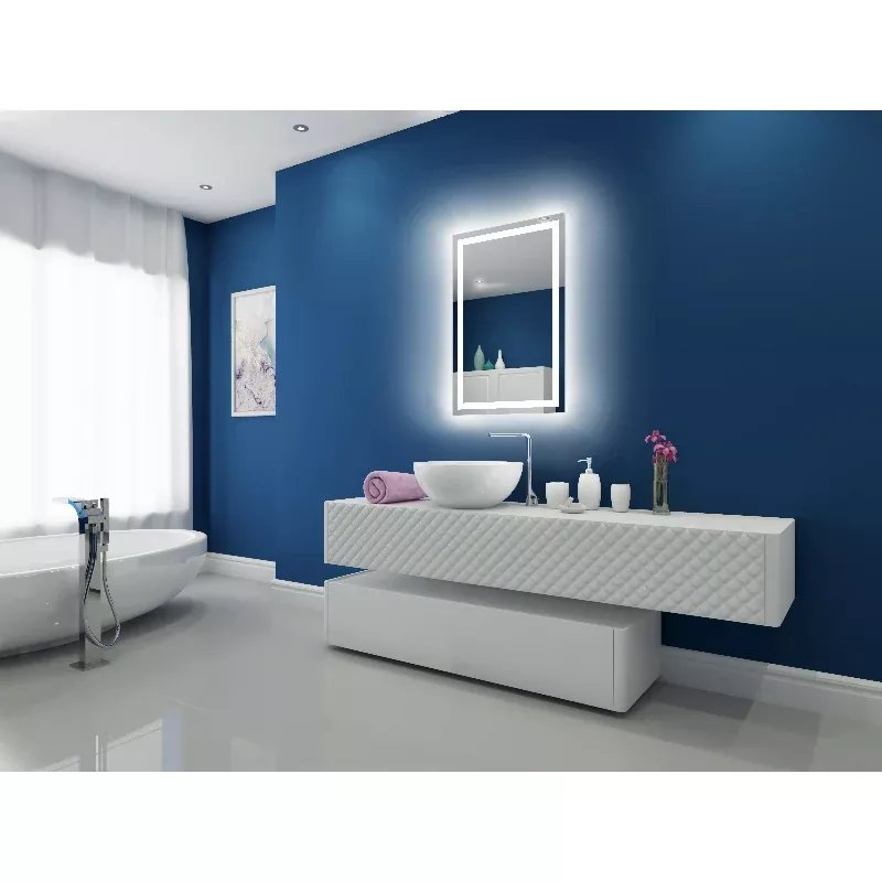 Paris Mirror Backlit Harmony 24 x 36 Rectangle LED Mirror, RGB