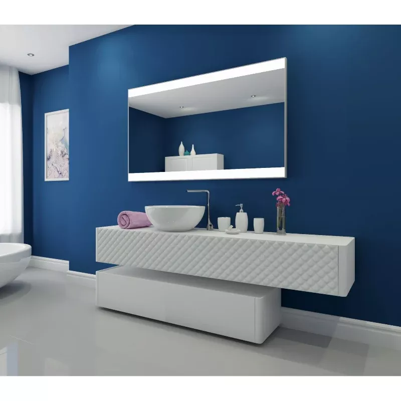 Paris Mirror Galaxy II 60 x 36 Rectangle LED Illuminated Mirror, CCT Selectable