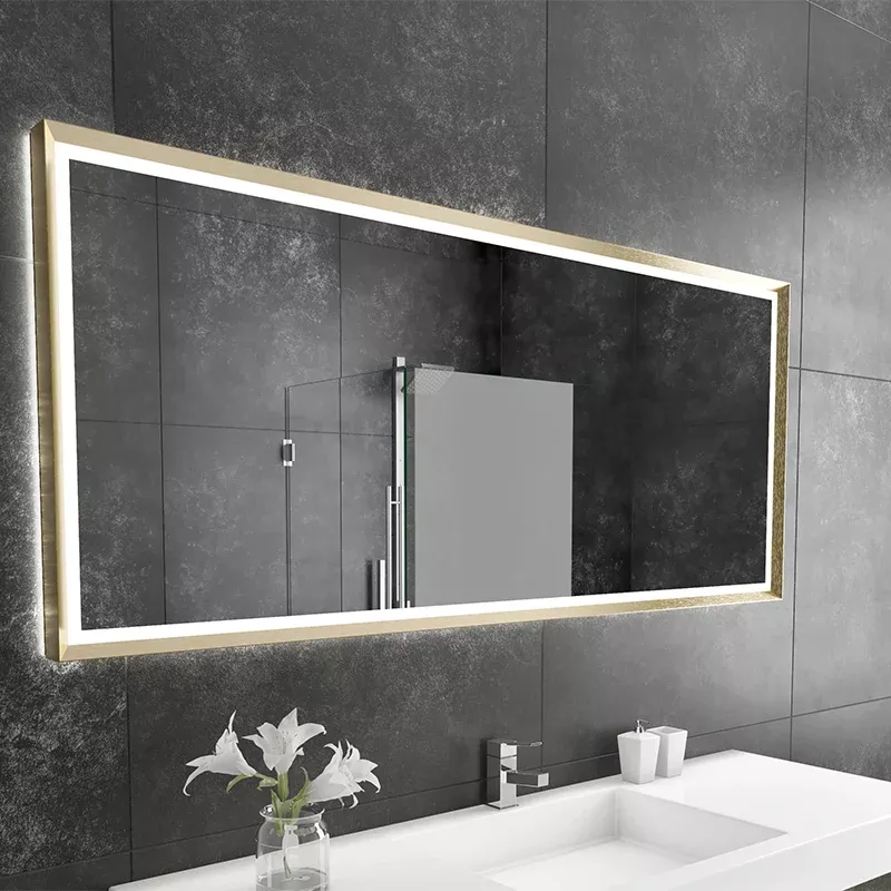 Paris Mirror Opera 60" x 28" LED Lighted Mirror, RGB