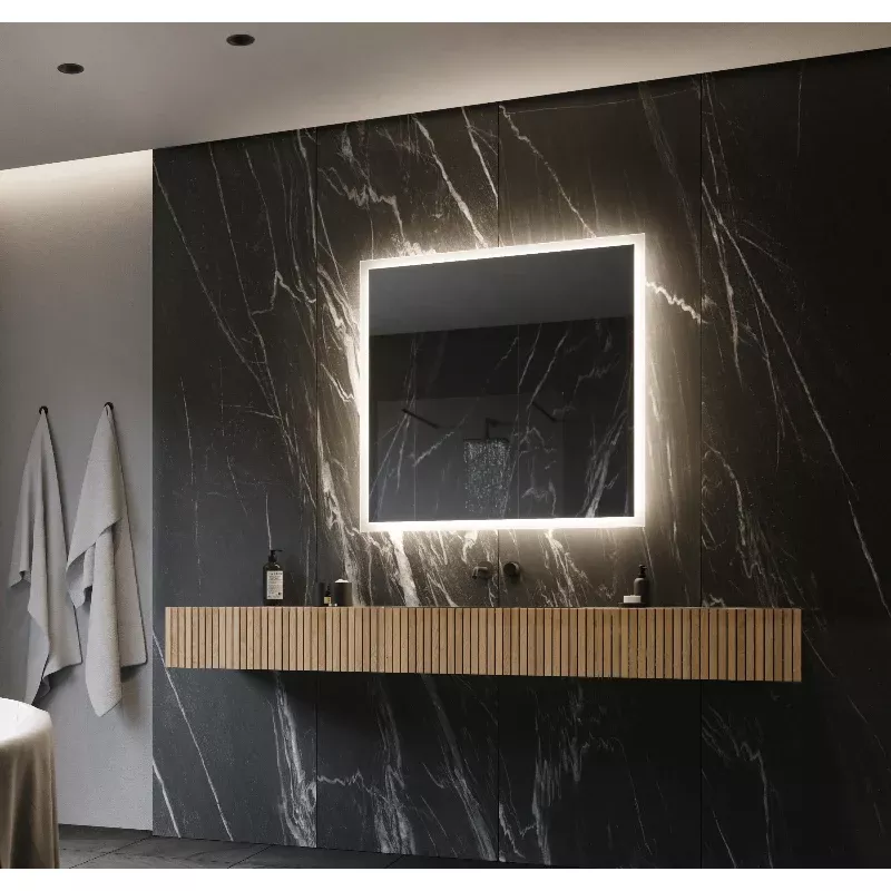 Paris Mirror Rectangle 36 x 36 LED Backlit Mirror